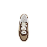 Valentino Garavani Brown Napa Leather / Calf Bos Taurus Athletic Sneakers