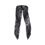 Golden Goose Gray Silk Scarf
