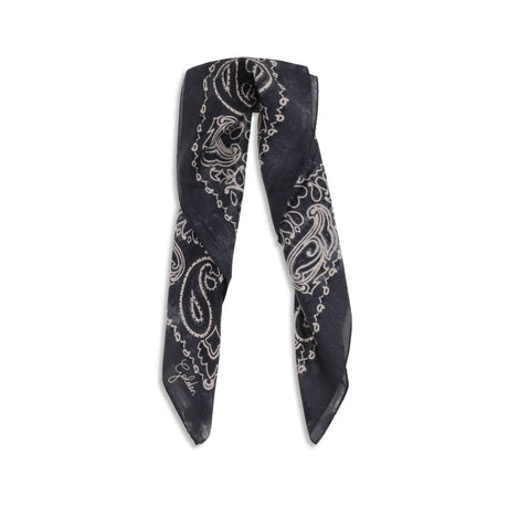 Golden Goose Gray Silk Scarf