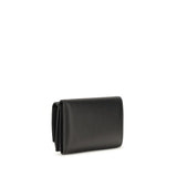 Fendi Black Calf Leather Bos Taurus Wallet