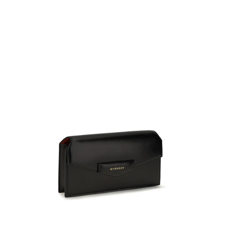 Givenchy Black Calf Leather Bos Taurus Clutch Bag