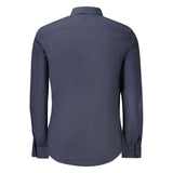 Hugo Boss Blue Cotton Men's Shirt