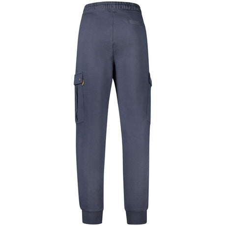Hugo Boss Blue Cotton Men's Trouser