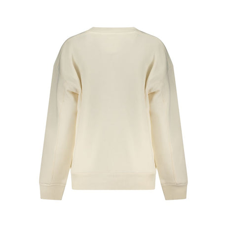 Guess Jeans White Cotton Women Sweatshirt