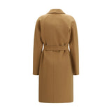 Max Mara Purple Cashmere Coat