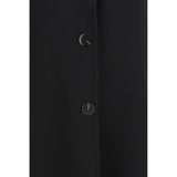 Max Mara Black Triacetate Coat