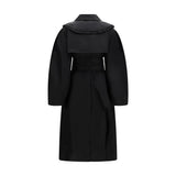 Ganni Black Nylon Coat