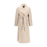 Fabiana Filippi Beige Wool Oves Aries Coat