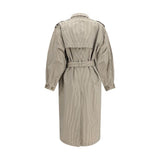 Isabel Marant Étoile Bicolor Cotton Coat
