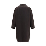 Brunello Cucinelli Brown Cashmere Coat