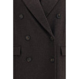 Brunello Cucinelli Brown Cashmere Coat
