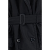 Maison Margiela Black Wool Oves Aries Coat