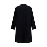 MM6 Black Wool Oves Aries Coat