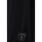 MM6 Black Wool Oves Aries Coat