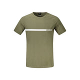 Hugo Boss Verde Cotton Men T-Shirt