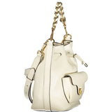Coccinelle White Leather Handbag
