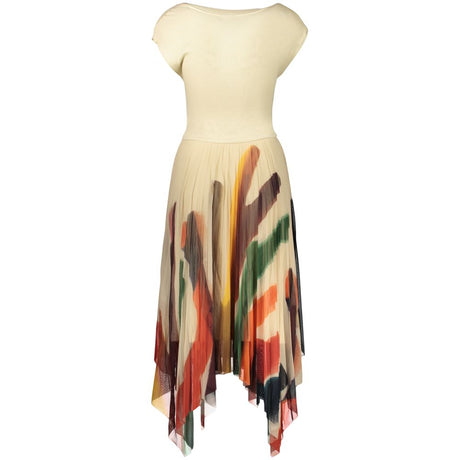 Desigual Beige Polyester Women's Dress