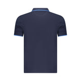 La Martina Blue Cotton Men's Polo Shirt