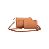 Mario Valentino Brown Polyurethane Women's Wallet
