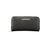 Mario Valentino Black Polyurethane Women's Wallet