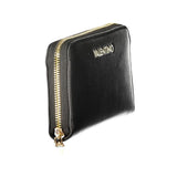 Mario Valentino Black Polyurethane Women's Wallet
