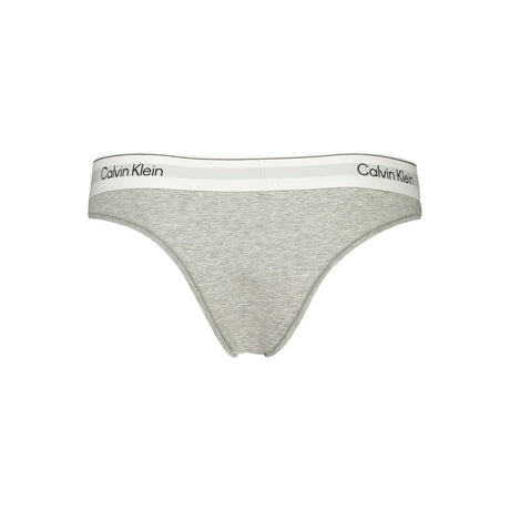 Calvin Klein Gray Cotton Briefs