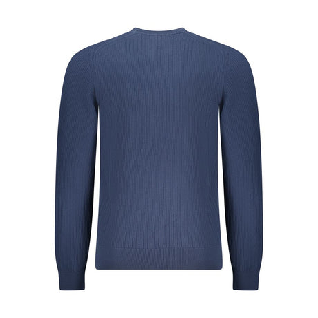 Hugo Boss Blue Cotton Sweatshirt