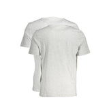 Fila Gray Cotton T-Shirt