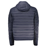 Cavalli Class Blue Polyester Shell Jacket