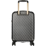Guess Jeans Black Plastic Luggage And Travel