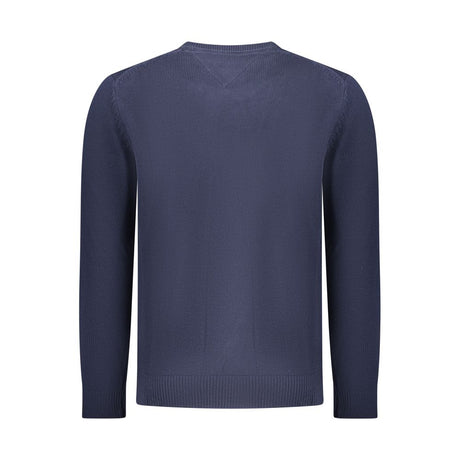 Tommy Hilfiger Blue Cotton Men's Sweater