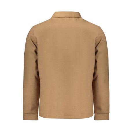 Rifle Brown Cotton Full-Length Jacket