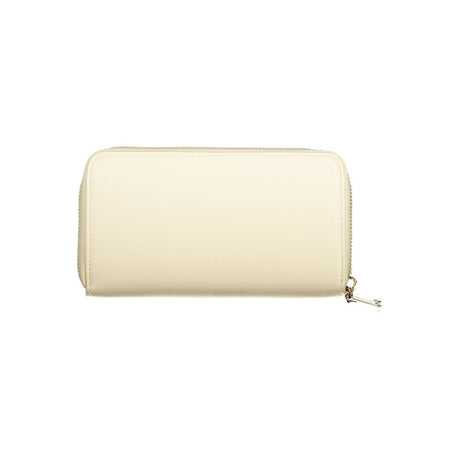 Mario Valentino Beige Polyethylene Wallet