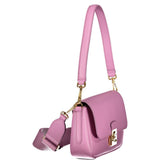 Coccinelle Purple Leather Handbag