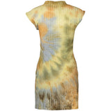 Desigual Green Polyester Casual Dress