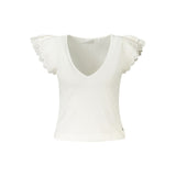 Guess Jeans White Polyester T-Shirt