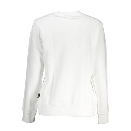 Napapijri White Cotton Sweatshirt