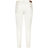 Guess Jeans White Cotton Skinny Jeans