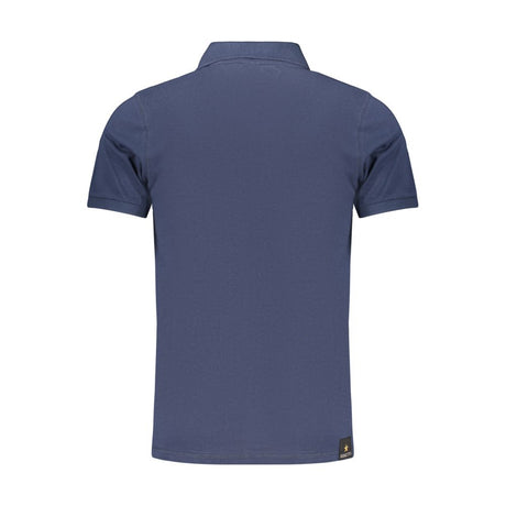 Accademia Militare Blue Cotton Polo Shirt