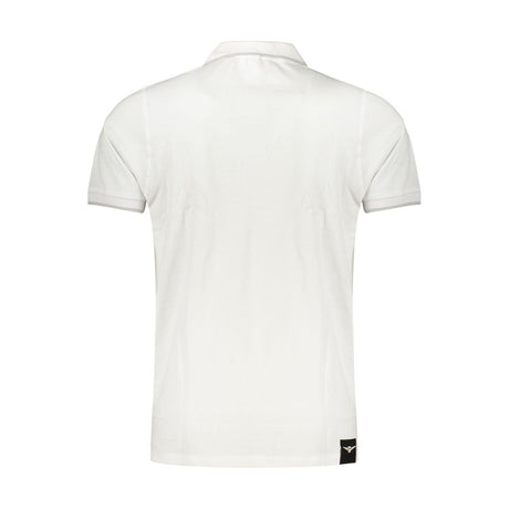 Accademia Militare White Cotton Polo Shirt