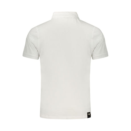 Accademia Militare White Cotton Polo Shirt