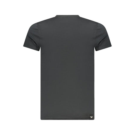 Accademia Militare Black Cotton T-Shirt