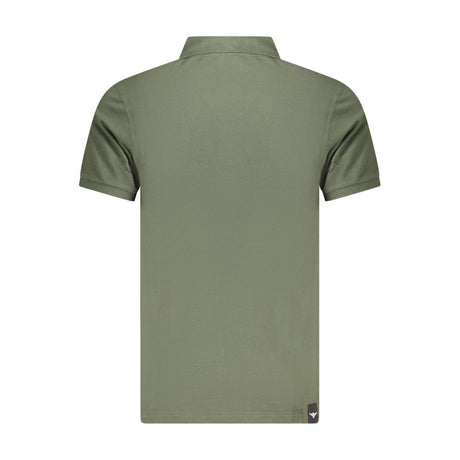 Accademia Militare Green Cotton Polo Shirt