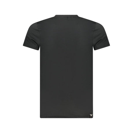 Accademia Militare Black Cotton T-Shirt