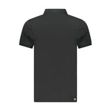 Accademia Militare Black Cotton Polo Shirt