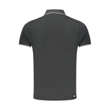 Accademia Militare Black Cotton Polo Shirt