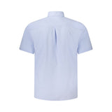Guess Jeans Blue Cotton Shortsleeve Shirt