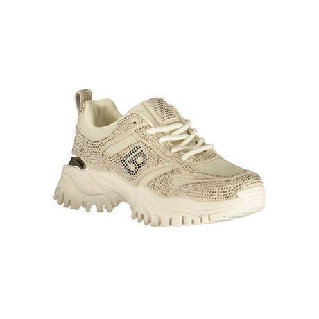 Laura Biagiotti Beige Polyurethane Women's Sneaker