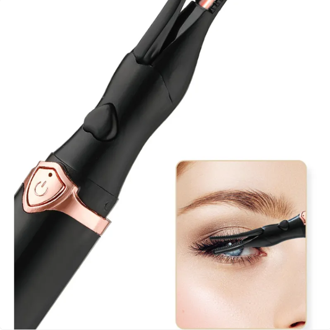 Rechargeable 360 Rotating Portable Eyelash Curler, Electric Heated Eyelashes Curler For Women Makeup Tools