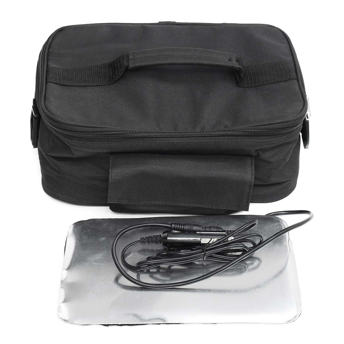 Portable 12V Car Heating Lunch Box and Accessories